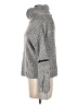 FATE by LFD Metallic Gray Turtleneck Sweater Size M - photo 5
