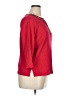 Rafaella 100% Cotton Red 3/4 Sleeve Top Size 1X - photo 4