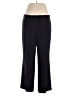 Studio 1940 Solid Black Dress Pants Size 16W - photo 1