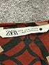 Zara 100% Polyester Print Brown Casual Dress Size S - photo 7
