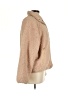 Nia 100% Polyester Solid Tan Faux Fur Jacket Size M - photo 4