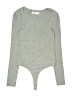 Elodie Gray Bodysuit Size S - photo 1