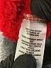 Joyland 100% Polyester Hearts Red Pullover Sweater Size XL - photo 8