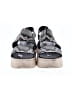 Vince. 100% Leather Graphic Gray Black Sandals Size 6 - photo 2