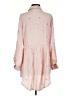 Solitaire 100% Rayon Pink Long Sleeve Blouse Size S - photo 2