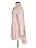 Solitaire 100% Rayon Pink Long Sleeve Blouse Size S - photo 5