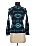 Chaps 100% Cotton Teal Turtleneck Sweater Size S - photo 1