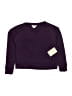 Danskin 100% Polyester Purple Pullover Sweater Size 10 - 12 - photo 1