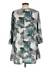 Veranee Silver 3/4 Sleeve Blouse Size L - photo 2