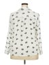 Torrid 100% Rayon Print Ivory 3/4 Sleeve Blouse Size 2X (2) - photo 2