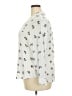 Torrid 100% Rayon Print Ivory 3/4 Sleeve Blouse Size 2X (2) - photo 5