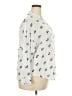 Torrid 100% Rayon Print Ivory 3/4 Sleeve Blouse Size 2X (2) - photo 4