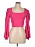 Shein Pink Long Sleeve Top Size L (petite) - photo 1