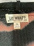 Say What? 100% Acrylic Black Cardigan Size XL - photo 7