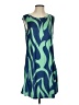 Unbranded Graphic Blue Cocktail Dress Size S - photo 1
