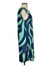 Unbranded Graphic Blue Cocktail Dress Size S - photo 4