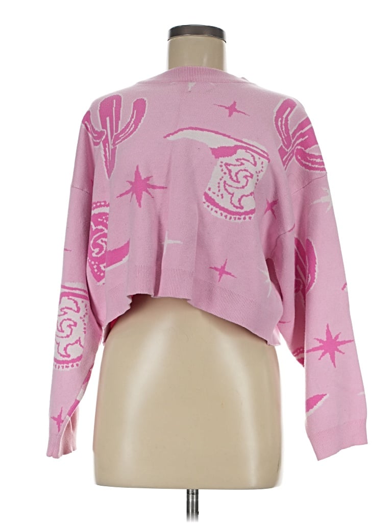 Pre-owned Baevely Cardigan Sweater In Pink