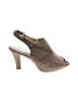 Naturalizer Gray Tan Heels Size 7 1/2 - photo 1