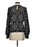 Ann Taylor LOFT Black Long Sleeve Blouse Size S - photo 2