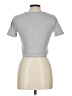 Zara Silver Short Sleeve Turtleneck Size L - photo 2