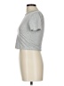 Zara Silver Short Sleeve Turtleneck Size L - photo 5