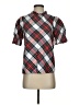 J.Crew 100% Cotton Argyle Red Short Sleeve Blouse Size XXS - photo 1