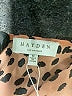 Hayden 100% Polyester Animal Print Brown Casual Dress Size M - photo 7