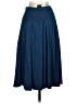 Ella Moss Solid Blue Casual Skirt Size S - photo 2