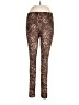 Bobbie Brooks Animal Print Brown Leggings Size L - photo 1