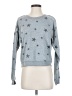 Love Streak 100% Polyester Stars Gray Pullover Sweater Size L - photo 1