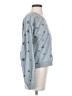 Love Streak 100% Polyester Stars Gray Pullover Sweater Size L - photo 4