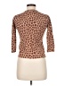 Austin Clothing Co. 100% Cotton Animal Print Brown Pullover Sweater Size M - photo 2