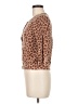 Austin Clothing Co. 100% Cotton Animal Print Brown Pullover Sweater Size M - photo 5
