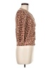 Austin Clothing Co. 100% Cotton Animal Print Brown Pullover Sweater Size M - photo 4