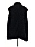 Zara Basic 100% Polyester Black Faux Fur Vest Size M - photo 2