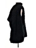 Zara Basic 100% Polyester Black Faux Fur Vest Size M - photo 5