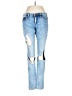Blank NYC Hearts Blue Jeans Size 27 waist - photo 1
