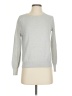 Assorted Brands 100% Cotton Solid Silver Pullover Sweater Size S - photo 1