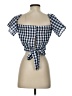 Gimmicks Blue Short Sleeve Blouse Size XS - photo 2
