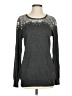 MICHAEL Michael Kors Metallic Gray Pullover Sweater Size S - photo 1