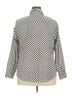 Talbots Houndstooth Gray Long Sleeve Blouse Size 18W - photo 2