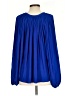 Ramy Brook Blue Long Sleeve Blouse Size XXS - photo 2