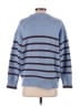 Z Supply Stripes Blue Pullover Sweater Size XS - photo 2