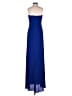 BCBGMAXAZRIA 100% Polyester Blue Casual Dress Size 4 - photo 2