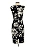 David Meister 100% Polyester Graphic Floral Black Cocktail Dress Size 2 - photo 2