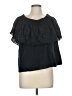 Tibi Black 3/4 Sleeve Blouse Size M - photo 1