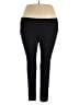 Ava & Viv Solid Black Active Pants Size 2X - photo 1