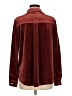Unbranded 100% Polyester Burgundy Long Sleeve Blouse Size M - photo 2