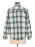 DASH Plaid Teal Long Sleeve Button-Down Shirt Size M - photo 2