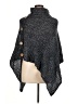 Zadig & Voltaire 100% Acrylic Gray Blue Poncho Size XL (estimated) - photo 1